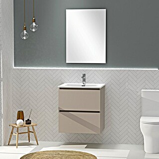 Artysan Conjunto de mueble de baño Harmony (Ancho: 60 cm, Visón, 3 pzs.)