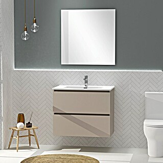Artysan Conjunto de mueble de baño Harmony (Ancho: 80 cm, Visón, 3 pzs.)
