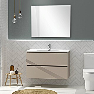 Artysan Conjunto de mueble de baño Harmony (Ancho: 100 cm, Visón, 3 pzs.)