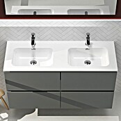 Artysan Conjunto de mueble de baño Harmony (Ancho: 120 cm, Gris oscuro, 3 pzs.) | BAUHAUS