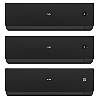 Haier Aire acondicionado Inverter Flexis-S 3x1 (3.500 W, 4.200 W, 20 m² - 30 m², Negro)