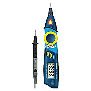 Pancontrol Digital-Multimeter PAN (Schwarz/Blau/Gelb, L x B x H: 208 x 40 x 32 mm, 1,5 V)