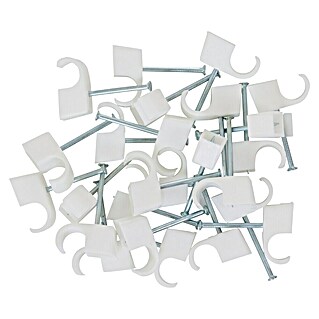 Voltomat Nagelschellen (10 mm - 14 mm, 25 Stk., Weiß)