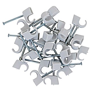 Voltomat Nagelschellen (7 mm - 11 mm, 25 Stk., Grau)