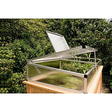 KGT Frühbeet-Aufsatz Hochbeet 210 (Passend für: KGT Hochbeet 210, L x B x H: 205 x 91 x 31 cm)