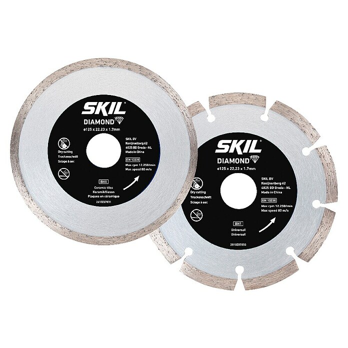 Skil Set diamantdoorslijpschijven (2 st.) | BAUHAUS