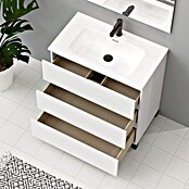 Artysan Conjunto de mueble de baño Neeko (Ancho: 80 cm, Blanco, 3 pzs.) | BAUHAUS