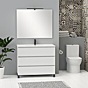 Artysan Conjunto de mueble de baño Neeko (Ancho: 100 cm, Blanco, 3 pzs.) | BAUHAUS