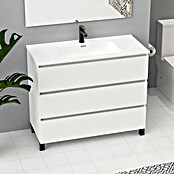 Artysan Conjunto de mueble de baño Neeko (Ancho: 100 cm, Blanco, 3 pzs.) | BAUHAUS