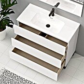 Artysan Conjunto de mueble de baño Neeko (Ancho: 100 cm, Blanco, 3 pzs.) | BAUHAUS