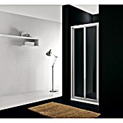 GME Mampara de ducha frontal Akord (An x Al: 90 x 195 cm, 4 mm, Plateado)