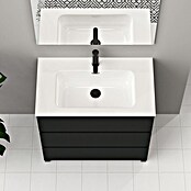 Artysan Conjunto de mueble de baño Neeko (Ancho: 80 cm, Negro, 3 pzs.) | BAUHAUS