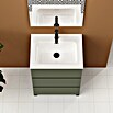 Artysan Conjunto de mueble de baño Neeko (Ancho: 60 cm, Verde musgo, 3 pzs.) | BAUHAUS
