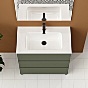 Artysan Conjunto de mueble de baño Neeko (Ancho: 90 cm, Verde musgo, 3 pzs.) | BAUHAUS