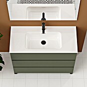Artysan Conjunto de mueble de baño Neeko (Ancho: 100 cm, Verde musgo, 3 pzs.) | BAUHAUS
