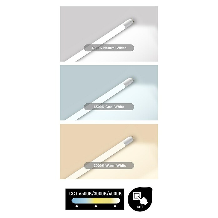 Voltolux LED-Röhre T8 (60 cm, Warmweiß, 900 lm, T8) | BAUHAUS