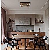 Globo LED stropna svjetiljka Woody  (D x Š x V: 300 x 300 x 60 mm, 18 W, Topla bijela) | BAUHAUS