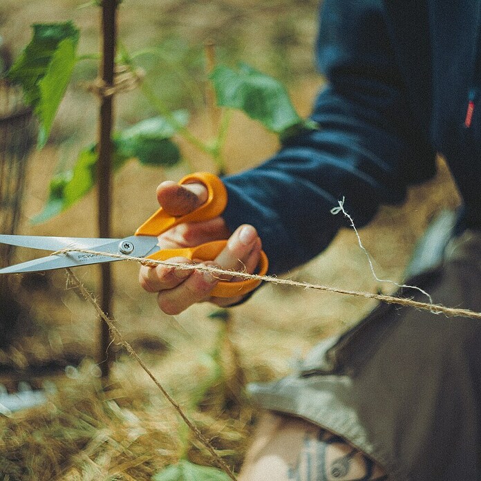 Fiskars Universalschere Classic (Länge: 21 cm, Schnittlänge: 10,2 mm, Edelstahl) | BAUHAUS