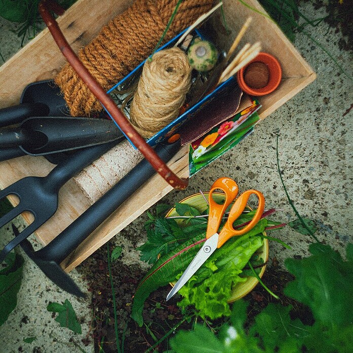 Fiskars Universalschere Classic (Länge: 21 cm, Schnittlänge: 10,2 mm, Edelstahl) | BAUHAUS