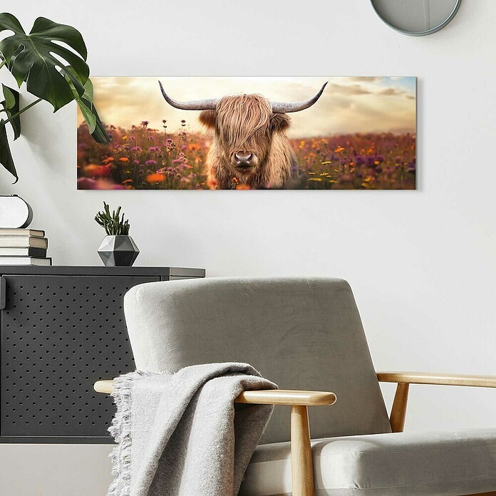 Reinders Holzbild (Spring Highlander, B x H: 90 x 30 cm) | BAUHAUS