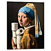 Reinders Holzbild (Pearl Girl Paper, B x H: 40 x 50 cm) | BAUHAUS