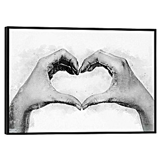 Reinders Bild Slim Frame (Love Sign, B x H: 30 x 20 cm)
