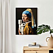 Reinders Holzbild (Pearl Girl Paper, B x H: 40 x 50 cm) | BAUHAUS