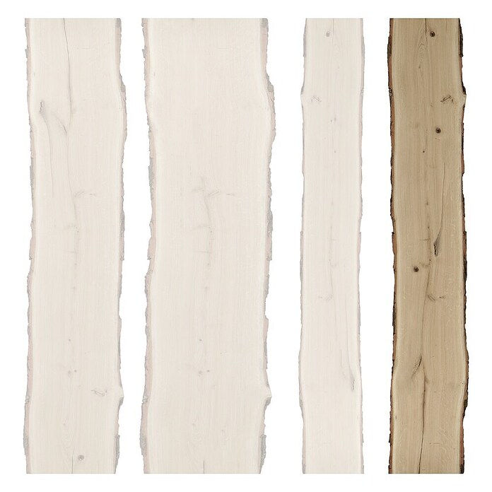 Ploh  (Hrast, Razpon širine deske: 26 cm - 30 cm, 200 x 2,6 cm) | 4563 - Blockware | GADL - Kreativholz | GAD - Regale | GA - Leimholz / Regale | G - Holz/Bauelem | BAUHAUS
