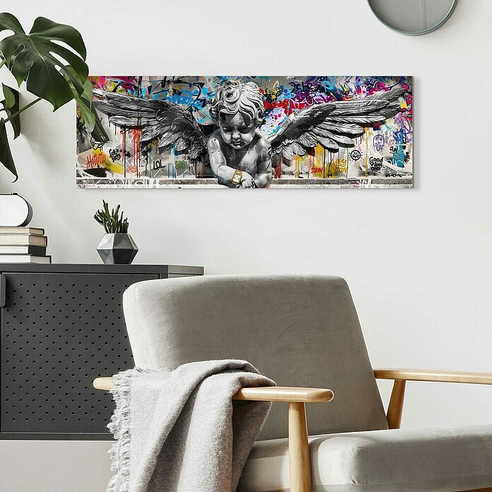 Reinders Holzbild (Funky Angel, B x H: 90 x 30 cm) | BAUHAUS