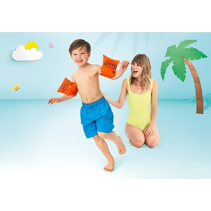 Intex Plavalni rokavčki Deluxe  (Primerno za: Otroke od 3 do 6 let) | 8308 - Aufblasartikel | ICIC - Pools / Whirlpools Zubehör | ICI - Pools & Zubehör | IC - Freizeit im Garten | I - Stadtgarten | BAUHAUS