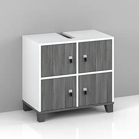 Riva  Waschtischunterschrank Leather