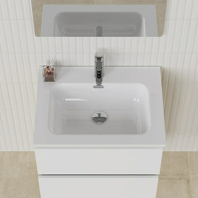 Artysan Conjunto de mueble de baño Funk (Ancho: 60 cm, Nature/Blanco, 3 pzs.) | BAUHAUS
