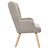 Home Deco Factory Sillón Rhea (L x An x Al: 75 x 68 x 96 cm, Taupe, Textil rizado) | BAUHAUS