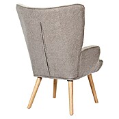 Home Deco Factory Sillón Rhea (L x An x Al: 75 x 68 x 96 cm, Taupe, Textil rizado) | BAUHAUS