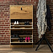 Home Deco Factory Zapatero (L x An x Al: 24 x 63 x 117 cm, Marrón, Número de compartimentos: 3 ud.) | BAUHAUS