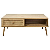 Home Deco Factory Bali Conjunto mueble de salón (3 pzs., Marrón, Con ratán trenzado) | BAUHAUS