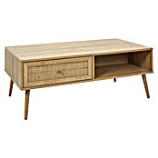 Home Deco Factory Bali Conjunto mueble de salón (3 pzs., Marrón, Con ratán trenzado) | BAUHAUS