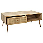 Home Deco Factory Bali Conjunto mueble de salón (3 pzs., Marrón, Con ratán trenzado) | BAUHAUS