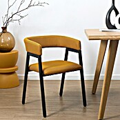 Home Deco Factory Silla Atom (Mostaza, 2 ud.) | BAUHAUS