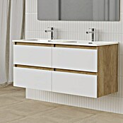 Artysan Conjunto de mueble de baño Funk (Ancho: 120 cm, Nature/Blanco, 3 pzs.) | BAUHAUS