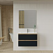 Artysan Conjunto de mueble de baño Funk (Ancho: 80 cm, Nature/Negro, 3 pzs.) | BAUHAUS