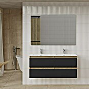 Artysan Conjunto de mueble de baño Funk (Ancho: 120 cm, Nature/Negro, 3 pzs.) | BAUHAUS