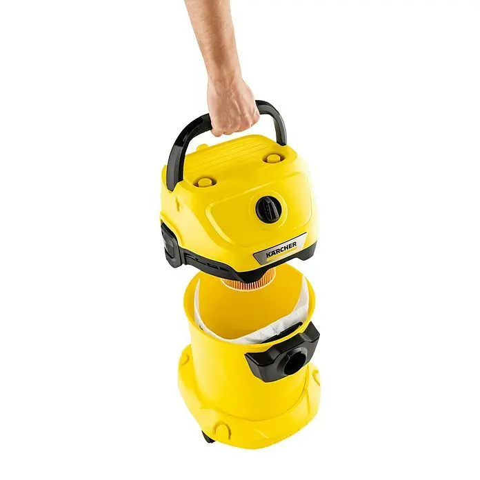 Kärcher Staubsaugerbeutel KFI 357 - 4 Stk. - Der gelbe Kärcher Mehrzwecksauger ist ein nützliches Reinigungsgerät für verschiedene Anwendungen. Er ist kompakt, leistungsstark und einfach zu bedienen.