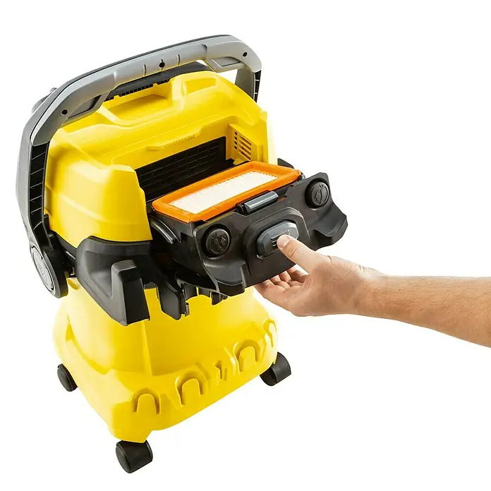 Kärcher FlachfaltenfilterPassend für: Kärcher WD 4 bis WD 6, 1 Stk. - Detailaufnahme