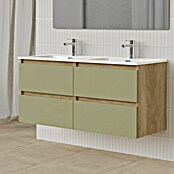 Artysan Conjunto de mueble de baño Funk (Ancho: 120 cm, Nature/Verde, 3 pzs.) | BAUHAUS