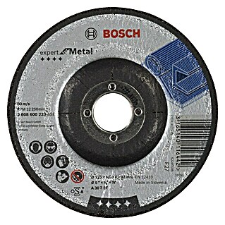 Bosch Schruppscheibe Expert for Metal A 30 T BF (Durchmesser: 125 mm, Stärke Scheibe: 6 mm)