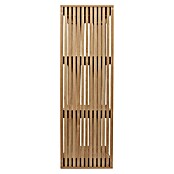 Home Deco Factory Klaus Estantería de madera (L x An x Al: 32 x 38,5 x 99 cm, Marrón, Diseño acanalado) | BAUHAUS