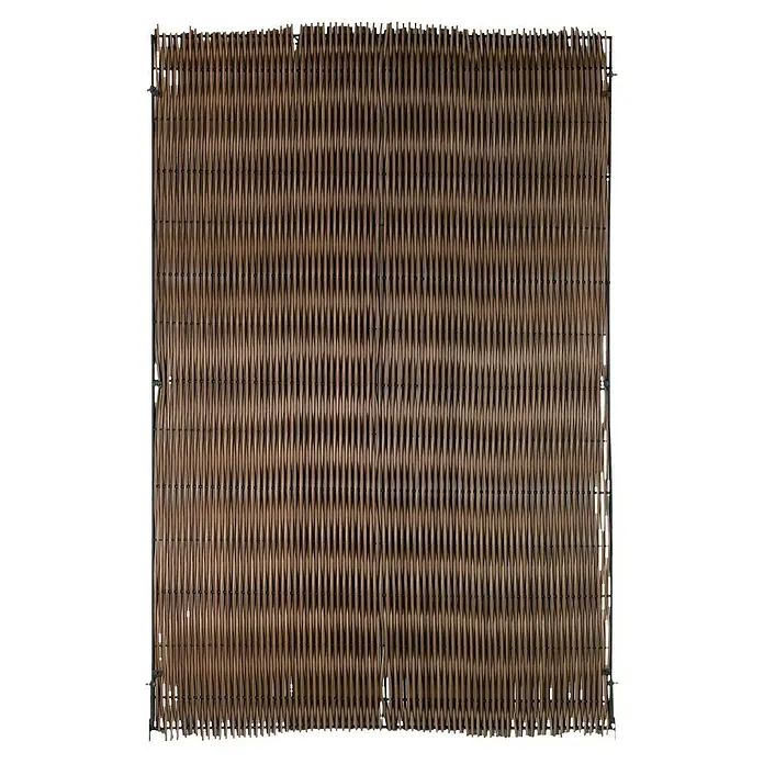 Sichtschutzelement Malmö - 120 x 180 cm, Hellbraun - Hier ist eine dekorative und praktische Weidenmatte als Sichtschutz oder zur Gartengestaltung. Die Matte ist aufrollbar und leicht anzubringen.
