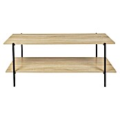 Home Deco Factory Loka Mueble para TV (L x An x Al: 35 x 115 x 45 cm, Negro/Marrón, Metal/MDF) | BAUHAUS