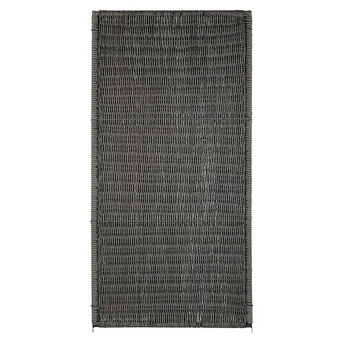 Sichtschutzelement Öland - 90 x 180 cm, Stein - Grauer Weidenzaun für den Außenbereich, ideal als Sichtschutz oder Dekoration für Garten und Terrasse. Robustes Material für lange Haltbarkeit.